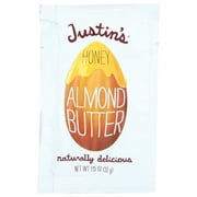 Justin's Almond Butter Squeeze Pack, Honey, 1.15 oz, 10 Count