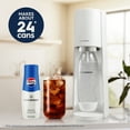 thumbnail image 2 of SodaStream Terra (White) Sparkling Water Maker Bundle, with CO2, DWS Bottles, and Pepsi Flavor Mix, 2 of 10