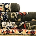 thumbnail image 6 of Unique Loom Sialk Hill Collection Area Rug - Washington (7' 1" x 10' Rectangle Green/Hunter Green) Floral Traditional Perfect For Living Room Bed Room Dining Room Office, 6 of 9