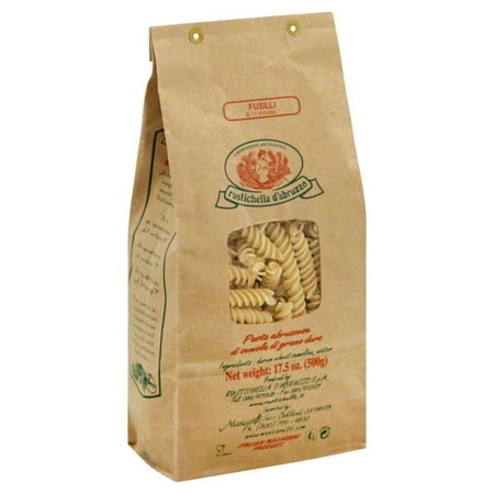 - Rustichella d'Abruzzo Durum Wheat Fusilli Pasta - 17.6 oz
