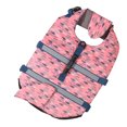 thumbnail image 4 of Dog Life Jacket, Heavy Duty D Ring Hook Pet Swimming Vest Bright Colors Comfortable Pearl Cotton Small Fish Pattern  For Pool S,M,L, 4 of 8