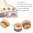 thumbnail image 3 of Wooden Guitar Knobs, Easy Installation 3PCS Replacement Parts Guitar Control Knob  For Tone Volume Adjustment, 3 of 8