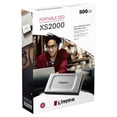 thumbnail image 3 of SSD portátil Kingston XS2000 500G de alto rendimiento con USB-C | De bolsillo | USB 3.2 generación 2x2 | Unidad de estado sólido externa | Hasta 2000 MB/s | SXS2000/500G, 3 of 5