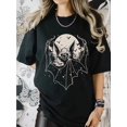 thumbnail image 1 of Women's Sports Short Sleeve T-Shirt - Comfortable, Stylish, Breathable, Moisture-Wicking, Bat Pattern Design for Sports, Fitness, Yoga, and Daily Life Activities, 1 of 6