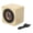 Yellow Wood Grain, variant on NFTIGB Retro Wireless Bluetooth Speaker, Portable Mini Vintage Wooden Sound System for Home & Outdoor Travel (Yellow Wood Grain, 3.03 x 2.32 x 3.03 inches / 7.7 x 5.9 x 7.7 cm)