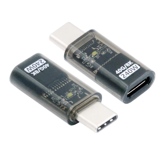 I9F UC-103-TR USB4 Type C Male to Female 240W 40Gbps Data 8K Video X2t Adapter for Nintendo Switch P