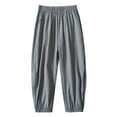 thumbnail image 2 of Fesfesfes Boys Girls Summer Mesh Quick Dry Jogger Pants with Elastic Waist and Pockets, Lightweight Breathable Repellent Outdoor Sweatpants for School Sports Play, Kids Ages 4-14 Years, 2 of 5
