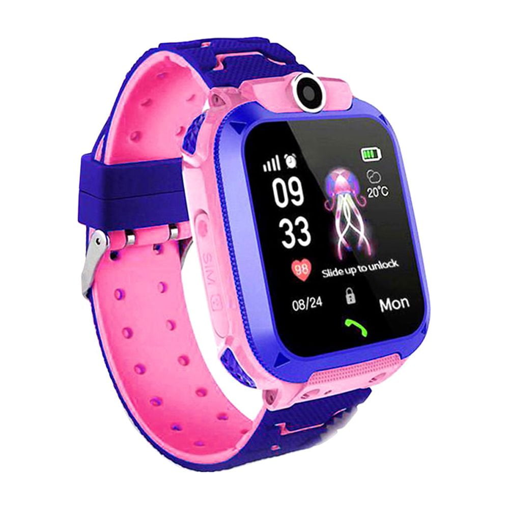Q12 Kids Intelligent Watch IP67 Waterproof Touch screen SOS Phone Call Device Location lost Watches Walmart