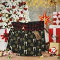 thumbnail image 6 of Rocae Happy New Year Print Christmas Drawstring Linen Gift Bag with Drawstrings Treat Bag Goody Present Bags for Christmas Party Favor, 6 of 8