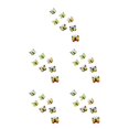thumbnail image 2 of ZheElen 7pcs/set Colorful Butterflies Clips For Teenager Women - Fashionable And Exquisite Craftsmanship yellow 4.5cm 5Set, 2 of 6