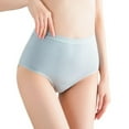 thumbnail image 1 of Women High Waist Panties Body Shaper Panties Sporty Briefs Plus Size Breathable Underpants, 1 of 7
