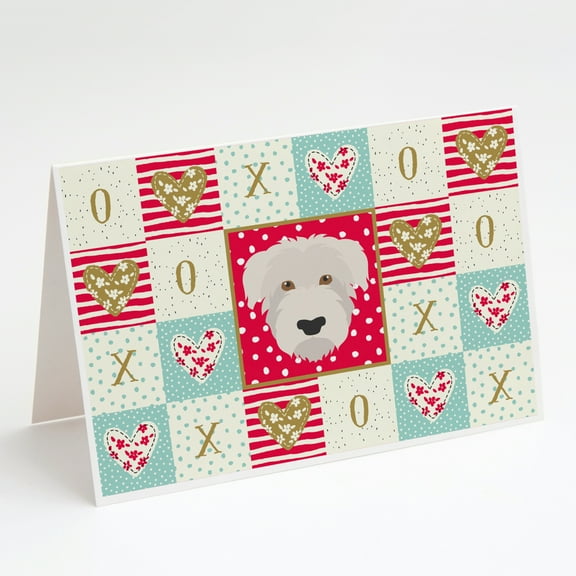 Glen of Imaal Love Greeting Cards and Envelopes Pack of 8