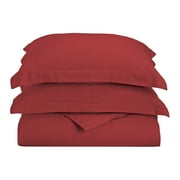 Impressions Westfall Solid Microfiber Duvet Cover Set