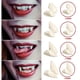 thumbnail image 4 of Colmillos de dientes de vampiro, Hada, mariposa, orejas de elfo, dientes falsos, disfraz de Mascarada, utilería de terror, decoración de fiesta de Halloween, Favor, 4 of 4