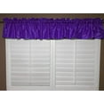 thumbnail image 2 of pintuck taffeta window valance 52 wide purple, 2 of 3