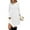 White, variant on purcolt Long Sleeve Sweater Dress for Women Crew Neck Empire Waist Baby Doll Knee Length Dresses Casual Tunic Fall Dresses