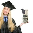thumbnail image 2 of XEOVHV 2024 Graduation Gift Money Holder, Double-Layer Graduation Money Cake with 25 Holes for Cash Congrats Graduation Party Supplies (A), 2 of 8