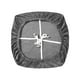 thumbnail image 2 of Funda de asiento de silla elástica extraíble universal para silla de oficina o computadora Gris oscuro, 2 of 9