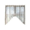 thumbnail image 2 of Nkmbld Window Valances for Kitchen, Lace Valances Window Treatments, Farmhouse Country Rustic Kitchen Valances for Bedroom Living Room Bathroom, White, 2 of 8