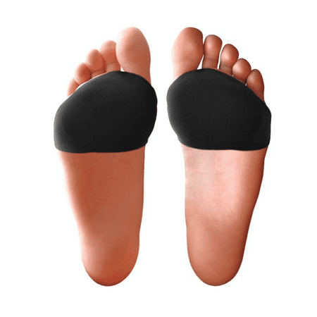 Topboutique Metatarsal Gel Protector Cushion Pads - Relieve Ball of Foot Pain - Metatarsal Pads - Metatarsalgia Insoles - Metatarsal Insoles - Mortons Neuroma - Metatarsal Support (1x Pair )