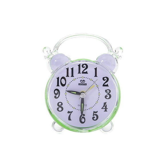 Reloj despertador electrónico sencillo con mesita de noche, pequeño, multifunción