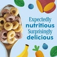 thumbnail image 2 of Cheerios Veggie Blends Blueberry Banana Breakfast Cereal 10.6 OZ (Pack of 16), 2 of 8