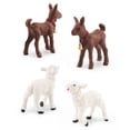 thumbnail image 5 of Animal Model 12Pcs Ornamental High Simulation Nice-looking Wear-resistant
Poultry Model, 5 of 5