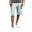 Grey, variant on JUMESGU Cargo Shorts for Men Stretch Waist Extra Long Men's Cargo Short with Stretch (red,M)