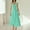 004Green, variant on Womens Trendy Midi Dress Sleeveless Square Neck Flowy A Line Beach Dress High Waist Y2k Going Out Party Clothes