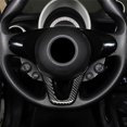thumbnail image 2 of Coche de carbono Pegatina decorativa para volante de fibra DENGXMXG apta para Smart 453 Fortwo 2016-2021, 2 of 2