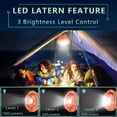 thumbnail image 4 of Portable Hanging Tent Fan, Battery-powered Ceiling Fan with Hooks, Camping Tent Cooling System-rechargeable Fan for Camping, Hiking, and Backpacking (battery Not Included), 4 of 7