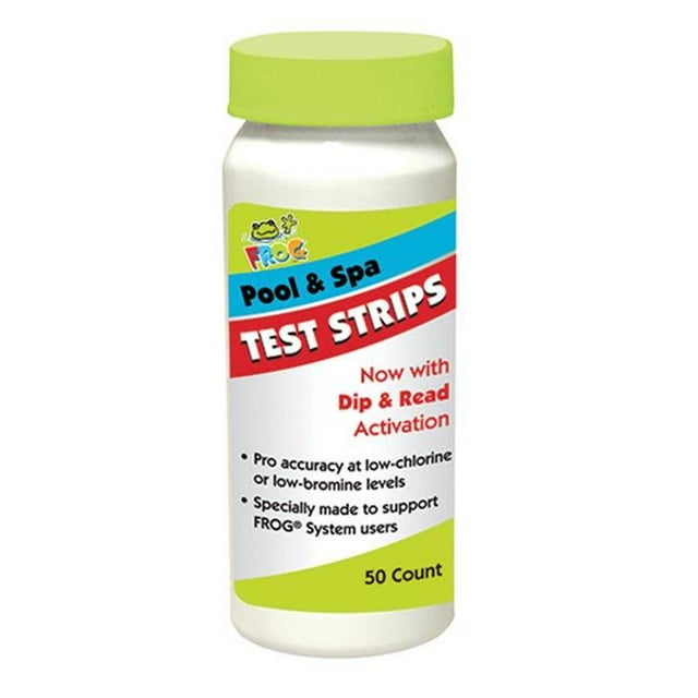 King Technology 01-14-3318 Frog Pool & Spa Test Strips, 50 Count