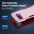 thumbnail image 7 of Case For Google Pixel 9A, Premium PC Protection Drop-Tested Anti-Scratch Tough Rugged Heavy Duty Dual Layer Military Grade Shockproof Back Case For Google Pixel 9A,
Pink+Rose, 7 of 7
