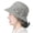 Grey, variant on Women's Bowknot Sun Hat Wide Brim Cap Sun Lightweight Summer Fisherman Hat Breathable Brimmed Sunshade Visor Cap