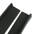 thumbnail image 2 of 2PCs Universal Car Body Styling Side Skirt Rocker Splitters Diffuser Winglet Kit Carbon Fiber Color, 2 of 7