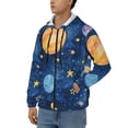 thumbnail image 3 of Naloa Planets And Stars1 Men’s Hoodies, Zip up Hoodie, Sweatshirts,Hoodies for Men Sizes S-3XL-3X-Large, 3 of 5