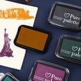 thumbnail image 4 of CCOCC Vintage Colored Ink Pads for Stamps, Perfect for DIY Stamps and Journaling, Yellow, 4 of 7