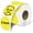 Yellow, variant on SJPACK 2 Inch White Direct Thermal Labels Round Circle Thermal Self-Adhesive Multi-Purpose Stickers for DIY Logo Design QR Code Name Tags 750 Labels/Roll