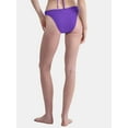 thumbnail image 3 of No Boundaries Women's Herringbone Crinkle Bikini Bottoms, Sizes XXS-XXL, 3 of 5