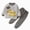 outfits001-Grey, variant on NOLDARES Baby Toddler Boy Clothes Fall Winter Outfit Long Sleeve Sweatshirts Pants Set 6 9 12 18 24 Months 3T 4T 5T 6T 7T 8T Boy Clothes Size:4-5 Y,Blue