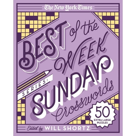 The New York Times Best of the Week Series: Sunday Crosswords : 50 Extra Large (Best Soda Prices This Week)