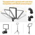 thumbnail image 4 of Andoer Andoer Dual-Color LED Photography Kit with 2 Adjustable Tripods, Remote Controls, and Cold Shoe Adapters, USB-C Powered, 2500K-9000K Color Temperature, 600 Lux Lighting, 4 of 6