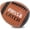 Brown, variant on PassCatch Training Football, Peewee Size(Ages 3-9) Kids/Youth (Ages 7-13) Official Size(Ages 13+), Fatherless Bounce Back Leather Football Improving Enhance Solo Passing Catching Skills(Deflated)