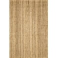 thumbnail image 2 of Hauteloom Shippagan Sea Grass Jute Rug - Natural Fiber Area Rug - Natural Farmhouse Look Carpet - Rattan Wicker Look Carpet - Brown, Light Beige, Cream - 2' x 3', 2 of 14