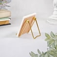 thumbnail image 4 of Bard's Folding Gold-toned Wire Easel Stand, 3" H x 2.75" W x 3" D, Pack of 2, 4 of 6