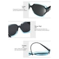 thumbnail image 4 of TINHAO Oversized Sunglasses Fit Over Glasses for Women, Polarized Square Fitover Sun Shades UV400 Protection, 4 of 6
