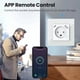 thumbnail image 2 of Wi-Fi Tuya Smart Israel Enchufe de Pared de Corriente Puerto de Carga USB Tipo C PD20W para Control Remoto de para por (), 2 of 8
