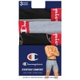 thumbnail image 2 of Champion Men's Everyday Comfort Boxer Briefs, 3 Pack, 2 of 5