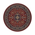 thumbnail image 4 of Concord Global 41040 5 ft. 3 in. Jewel Heriz - Round, Navy, 4 of 5