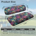 thumbnail image 3 of FUIALDOLG Golf Seat Covers for Cart Universal Fit Club Car Precedent Color Tropical Palm Trees Print Breathable Golf Cart Bench Seat Covers Washable Fashion Accessories, 3 of 8